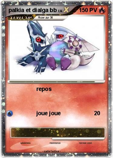 Pokemon palkia et dialga bb