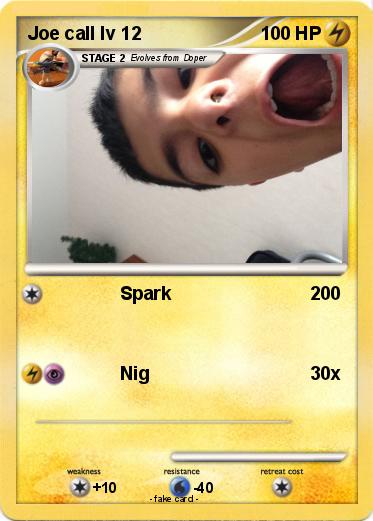 Pokemon Joe call lv 12