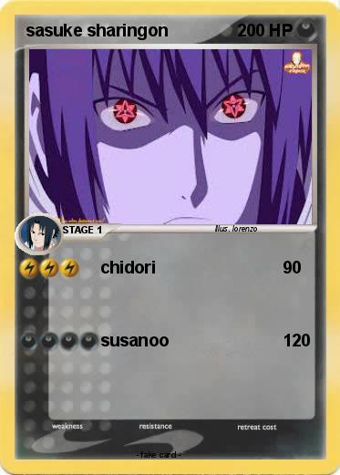 Pokemon sasuke sharingon