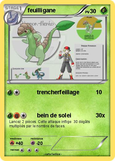 Pokemon feuilligane