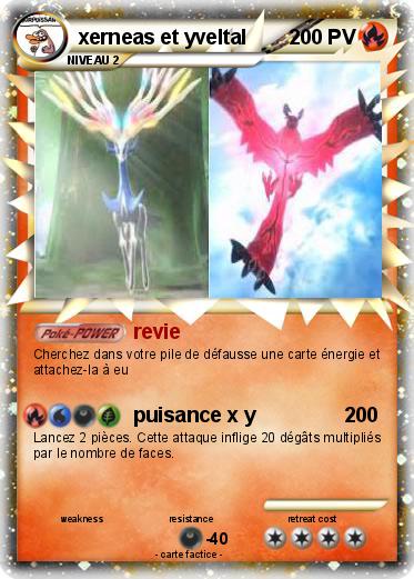 Pokemon xerneas et yveltal
