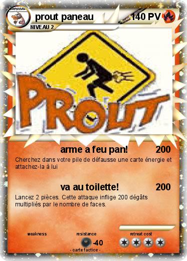 Pokemon prout paneau