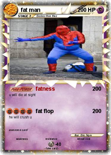 Pokemon fat man