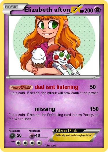 Pokemon Elizabeth afton