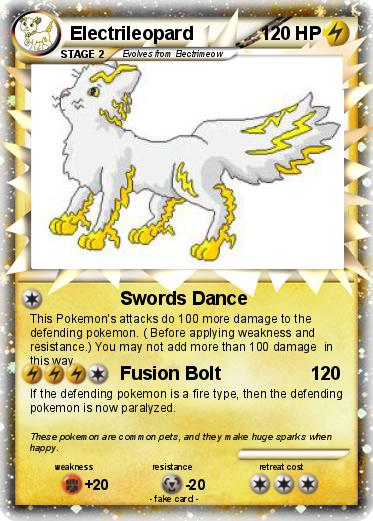 Pokemon Electrileopard