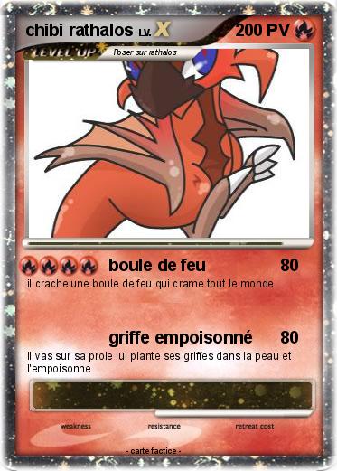 Pokemon chibi rathalos