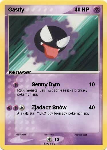 Pokemon Gastly