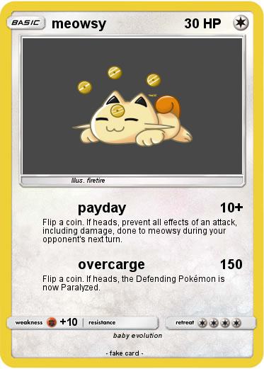 Pokemon meowsy