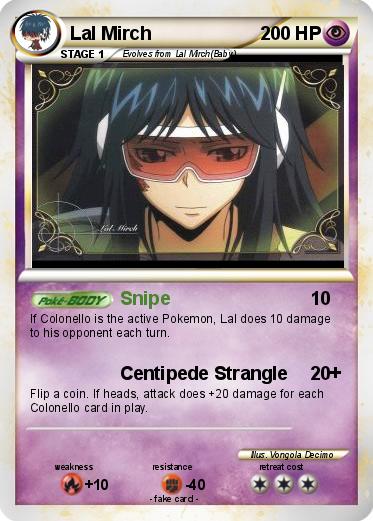 Pokemon Lal Mirch