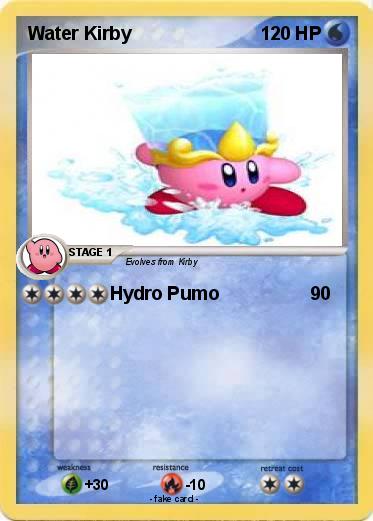 Pokemon Water Kirby