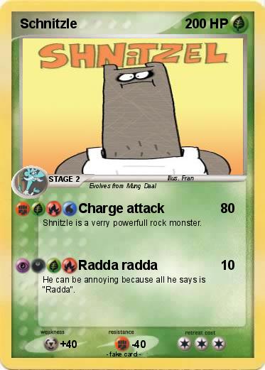 Pokemon Schnitzle