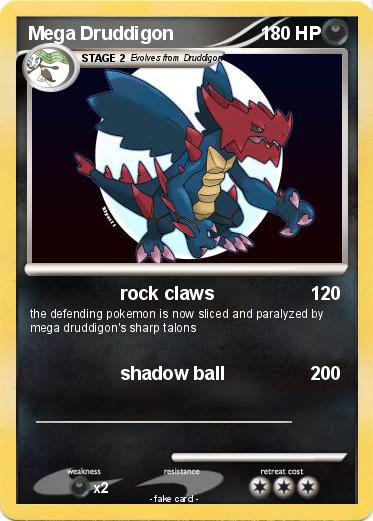 Pokemon Mega Druddigon