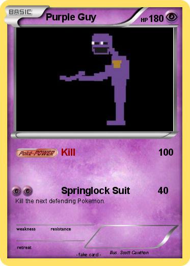 Pokemon Purple Guy