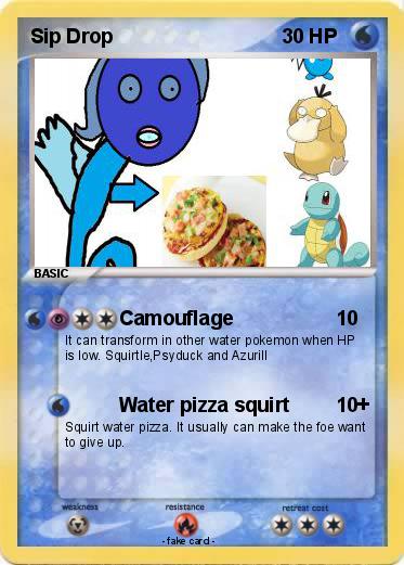 Pokemon Sip Drop