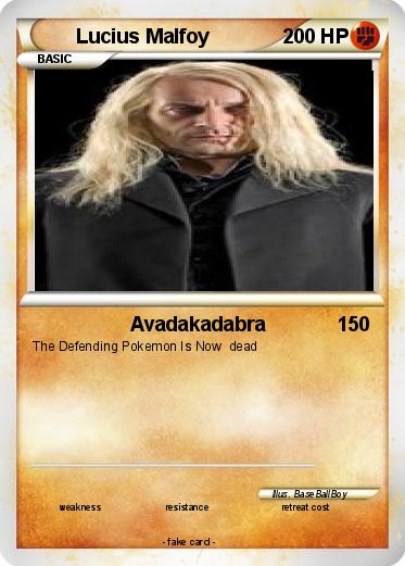 Pokemon Lucius Malfoy