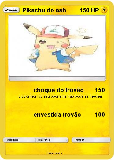 Pokemon Pikachu do ash