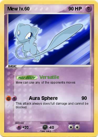 Pokemon Mew lv.60