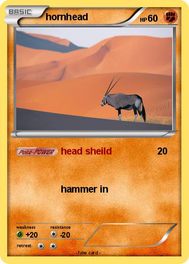 Pokemon hornhead
