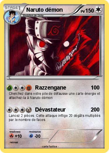 Pokemon Naruto démon