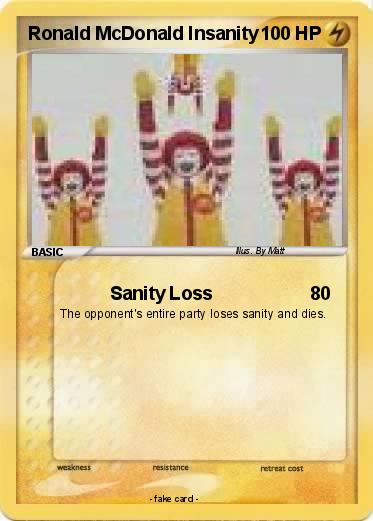 Pokemon Ronald McDonald Insanity