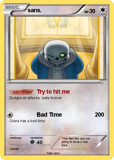 Pokemon sans.