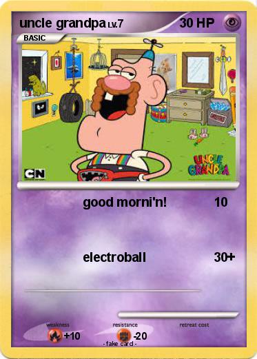 Pokemon uncle grandpa