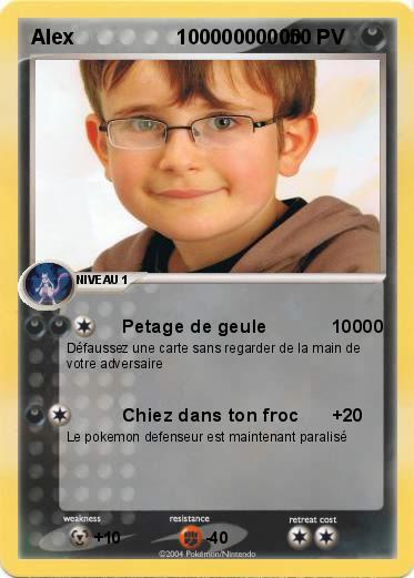 Pokemon Alex                  10000000000