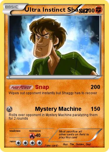 Pokemon Ultra Instinct Shaggy