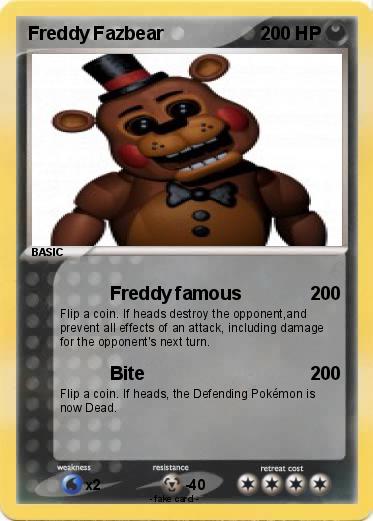 Pokemon Freddy Fazbear