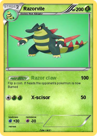 Pokemon Razorvile