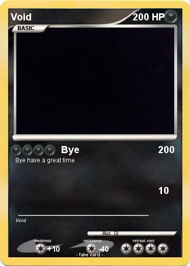 Pokemon Void