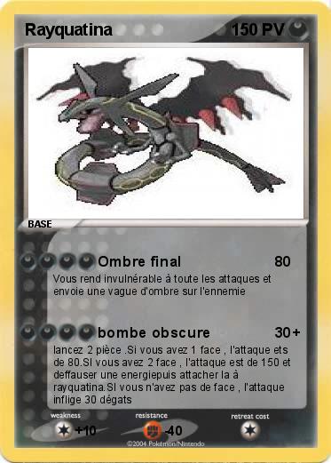 Pokemon Rayquatina