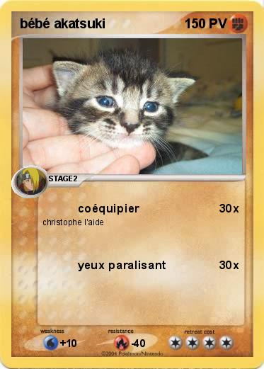 Pokemon bébé akatsuki