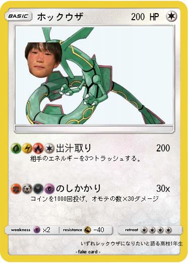 Pokemon ホックウザ