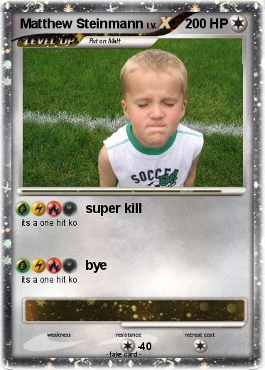 Pokemon Matthew Steinmann