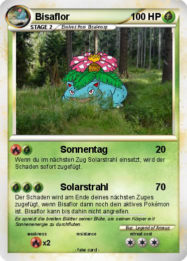Pokemon Bisaflor