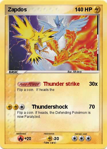 Pokemon Zapdos