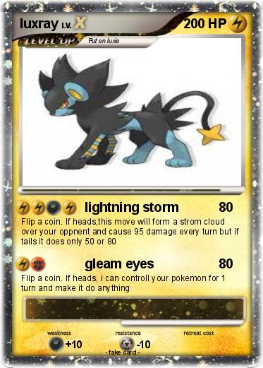 Pokemon luxray