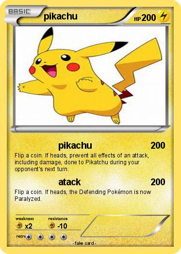 Pokemon pikachu