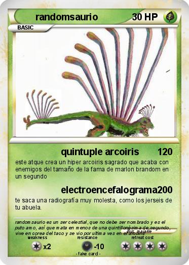 Pokemon randomsaurio