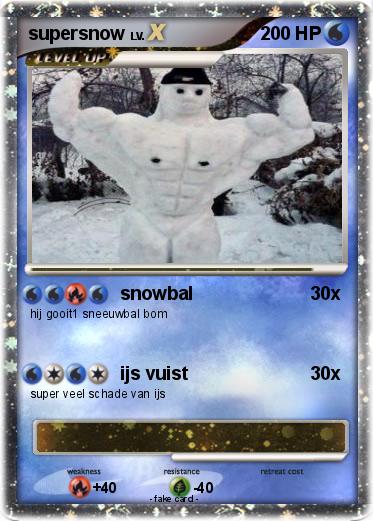 Pokemon supersnow