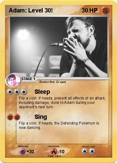 Pokemon Adam: Level 30!