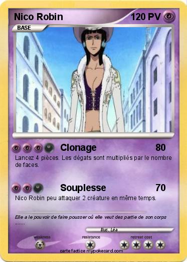 Pokemon Nico Robin