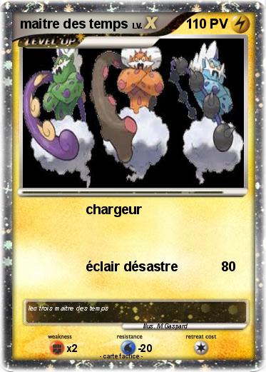 Pokemon maitre des temps
