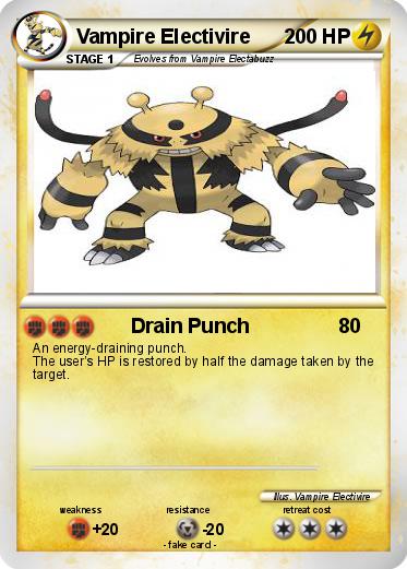 Pokemon Vampire Electivire