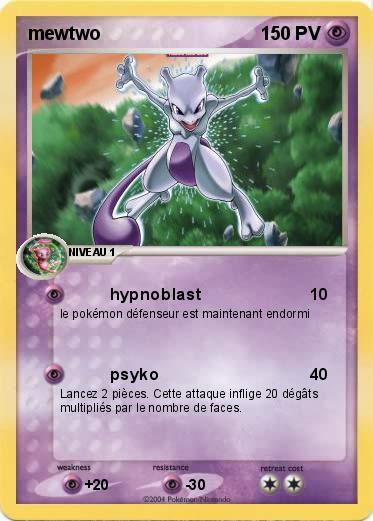Pokemon mewtwo