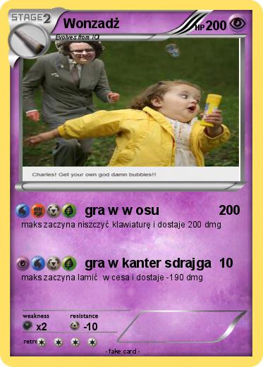 Pokemon Wonzadż