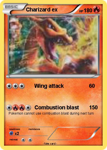 Pokemon Charizard ex