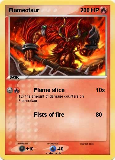 Pokemon Flameotaur