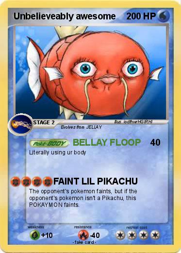 Pokemon Unbelieveably awesome